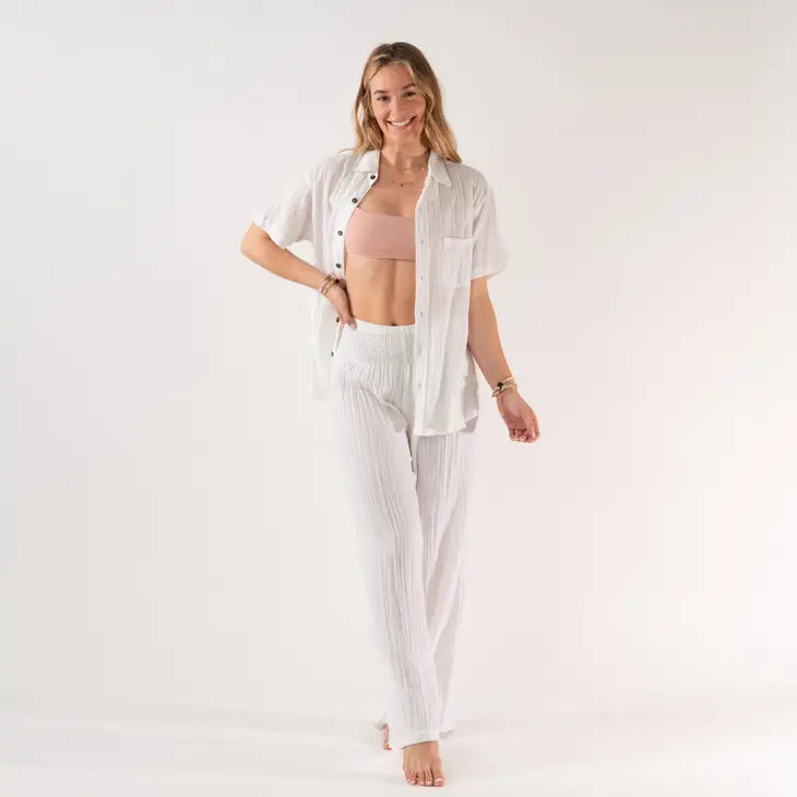 Lotus Button Up