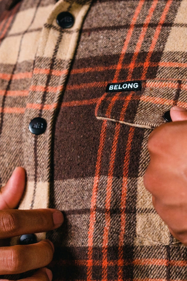 Deadline Tek Flannel Telluride Brown