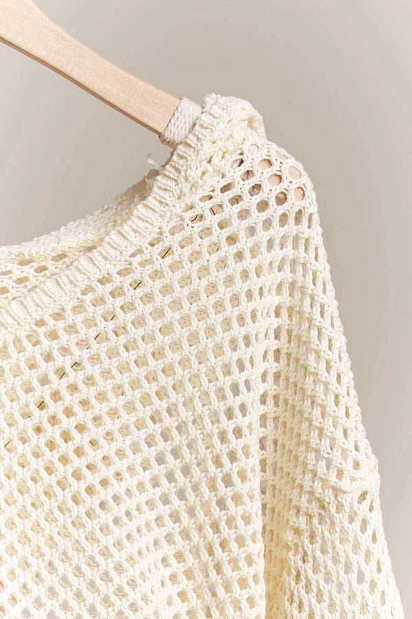 Hannah Crochet Sweater