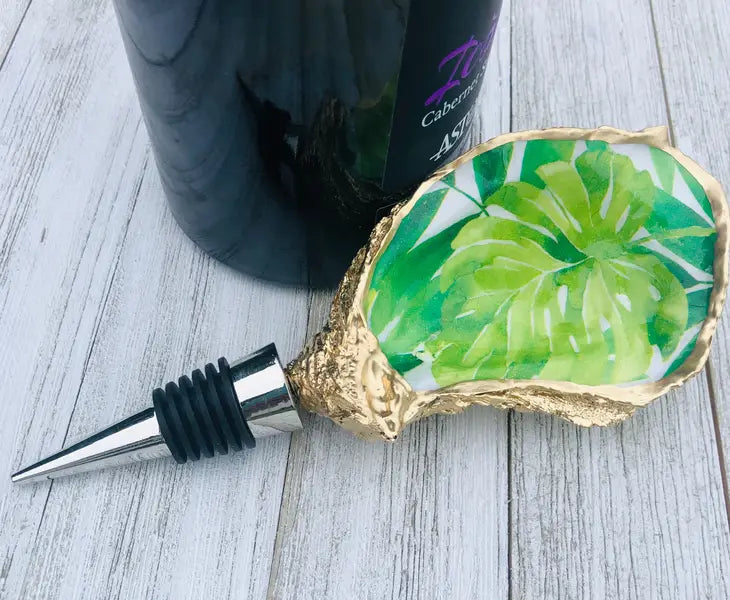 Oyster Shell Wine Stopper