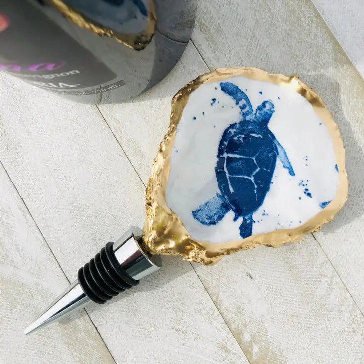 Oyster Shell Wine Stopper