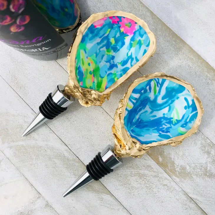 Oyster Shell Wine Stopper