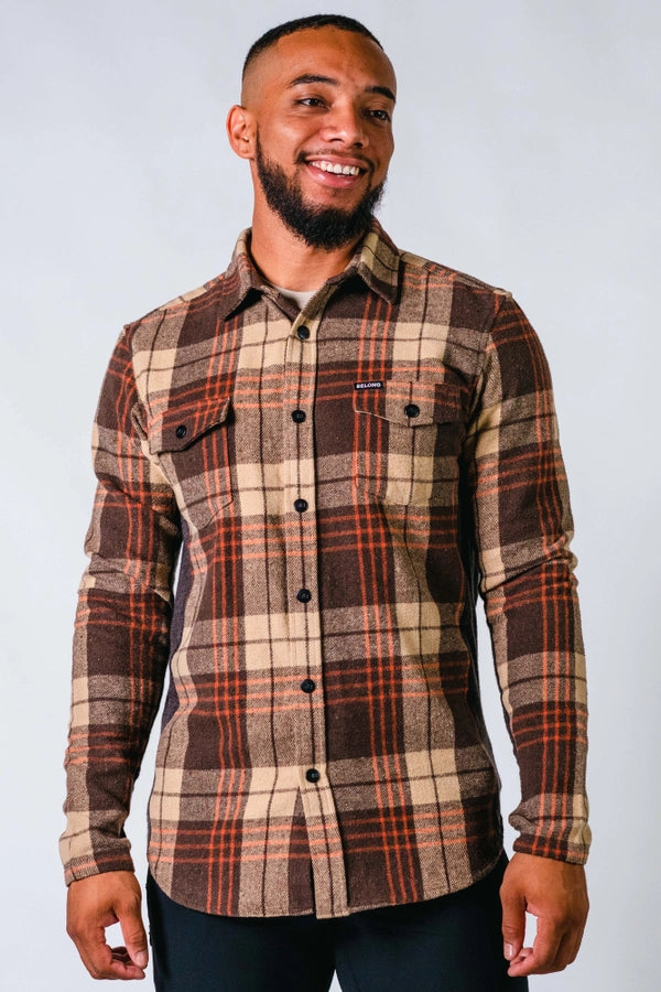 Deadline Tek Flannel Telluride Brown