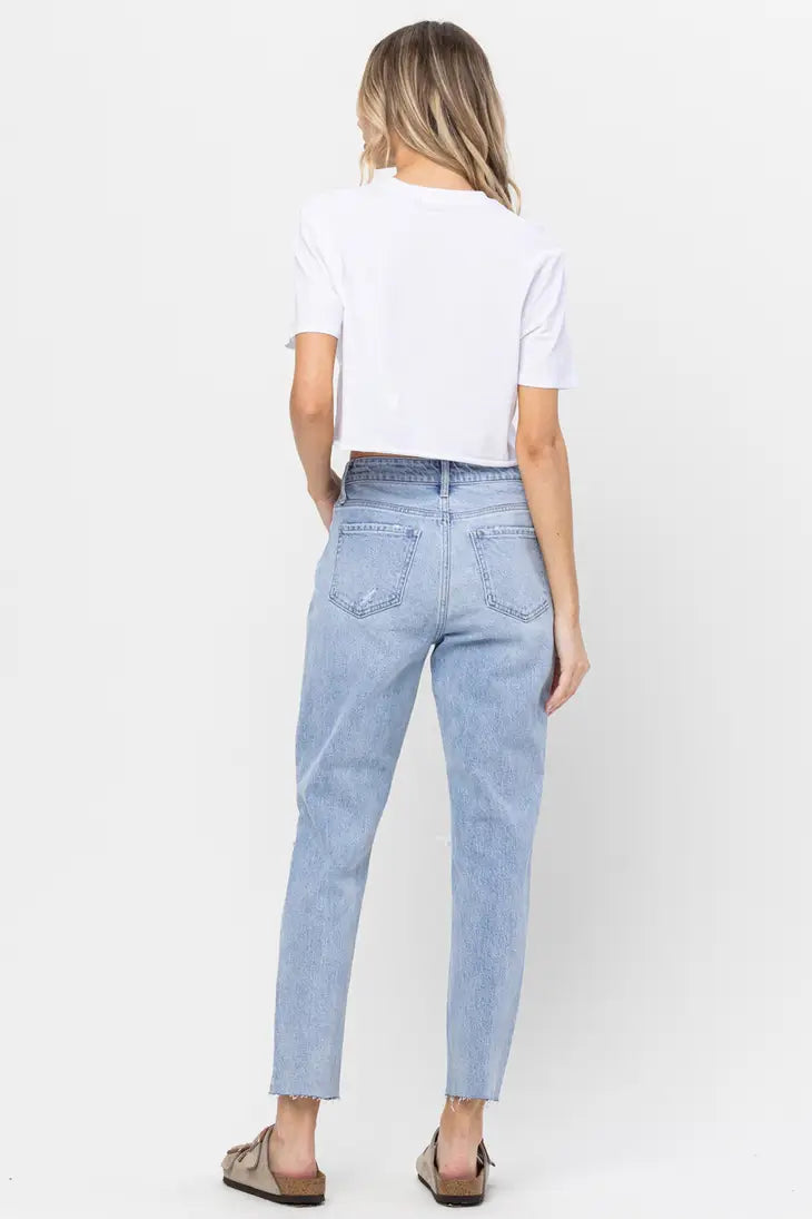 High Rise Mom Jeans