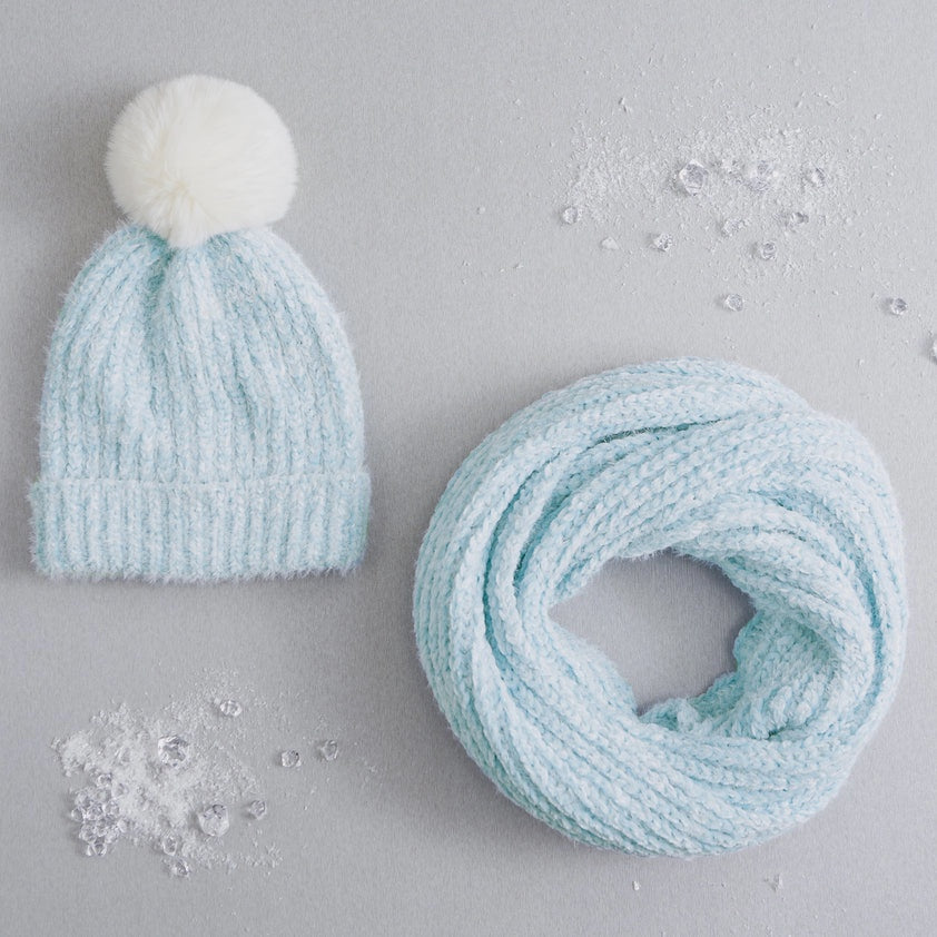 Chenille Knit Scarf