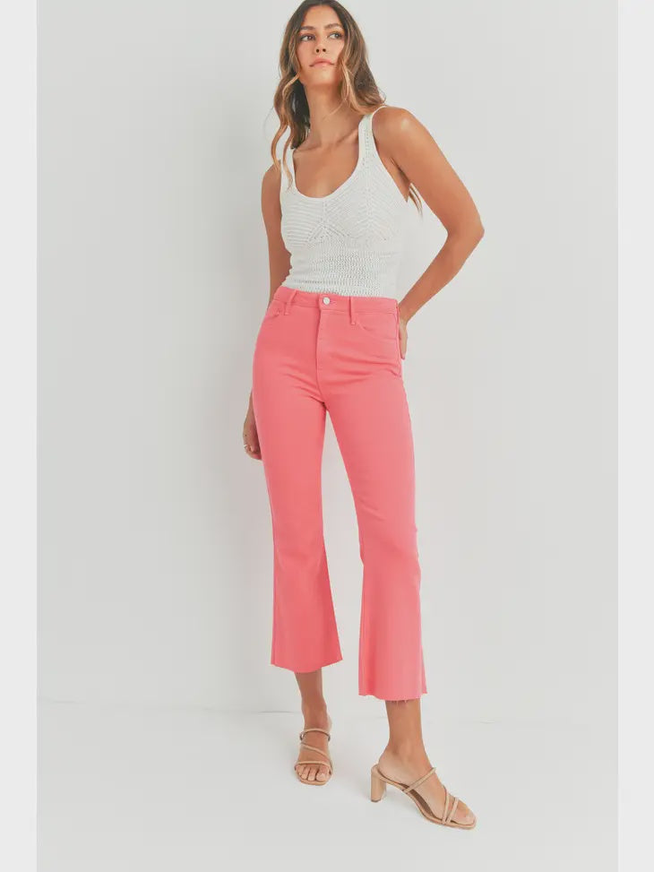 HOT PINK Crop Flare