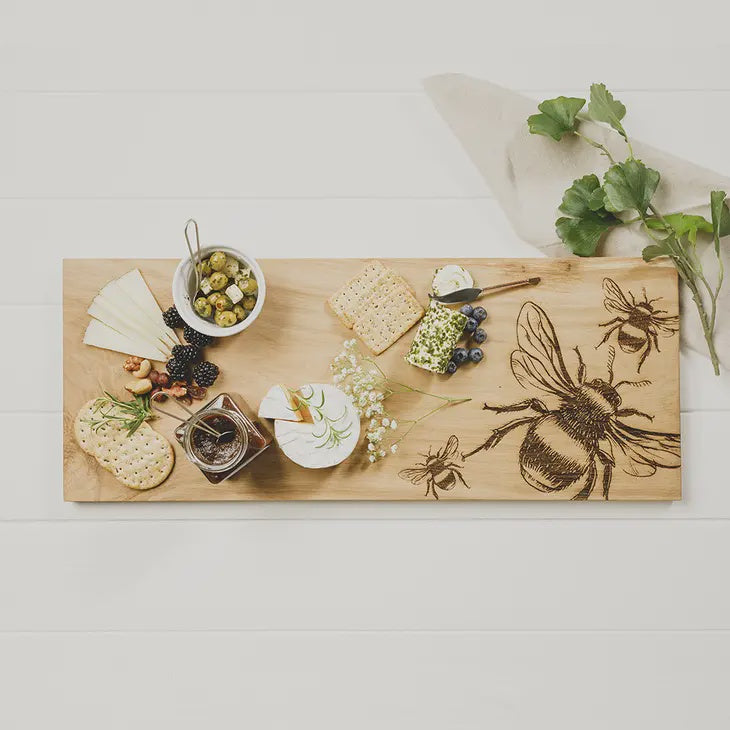 Bee Large Oak Serving Board