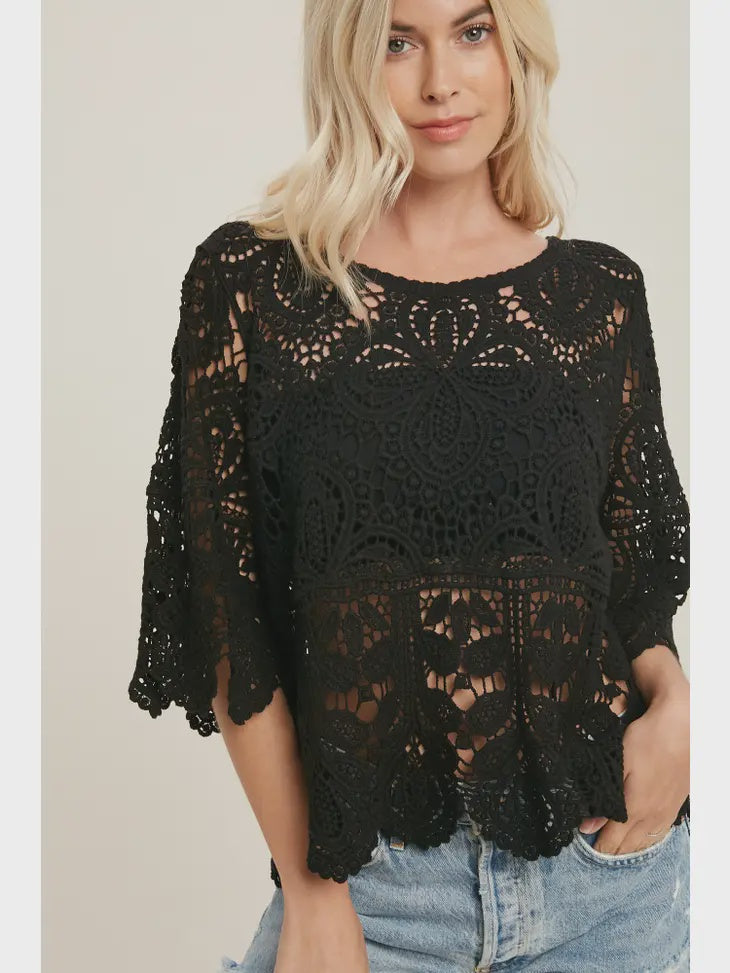 Lacie Crochet Top