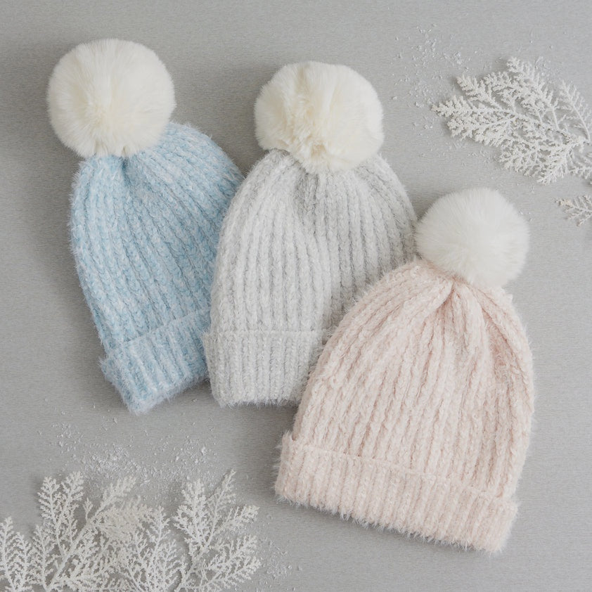 Chenille Knit Beanie
