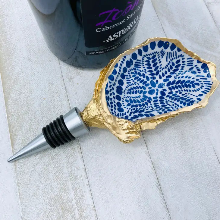 Oyster Shell Wine Stopper