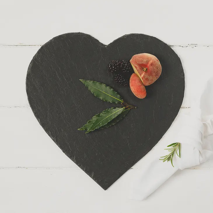 Heart Slate Cheese Board
