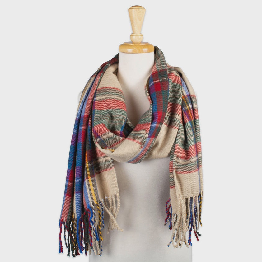 Classic Plaid Scarf - Classic Kahkai