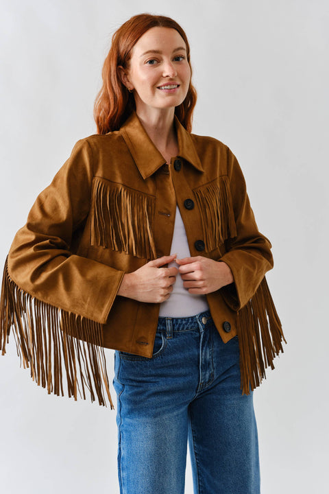 Sadie SUEDE FRINGE JACKET