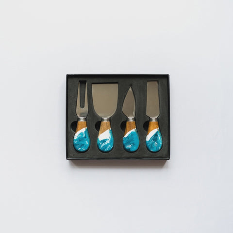 Resin Coated Cheese Knife Set