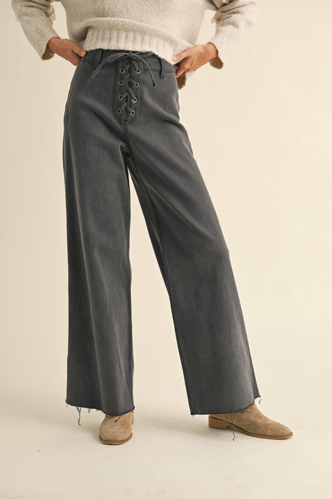 The Jenna Lace-Up Pant