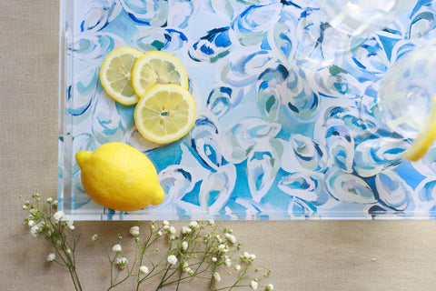 Acrylic Tray - Large, Atlantic Reef