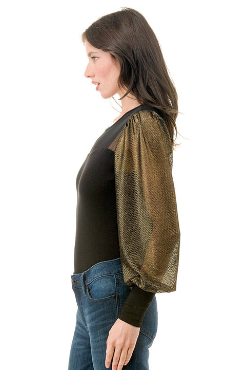 LISA PUFF SLEEVE TOP