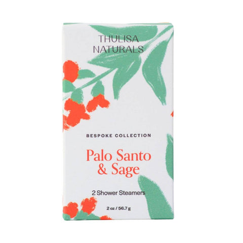 Shower Steamers |  Palo Santo + Sage | 2 pack Gift Set
