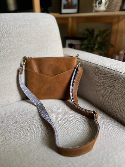 Lucy Handmade Leather Crossbody
