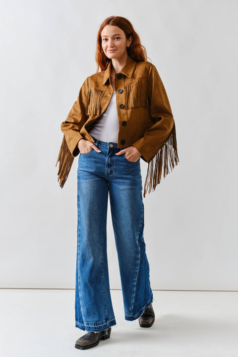 Sadie SUEDE FRINGE JACKET