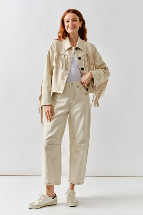 Sadie SUEDE FRINGE JACKET