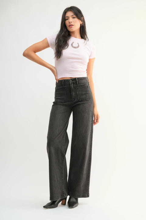 The Mia Mini Pocket Jean
