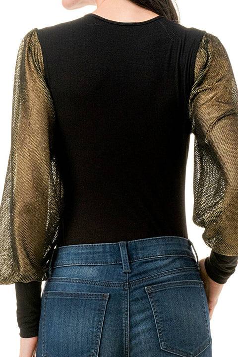 LISA PUFF SLEEVE TOP