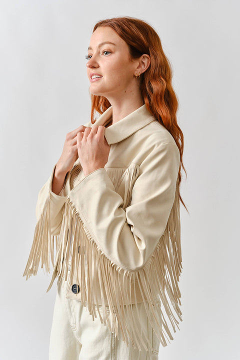 Sadie SUEDE FRINGE JACKET