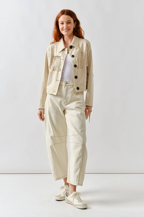 Sadie SUEDE FRINGE JACKET