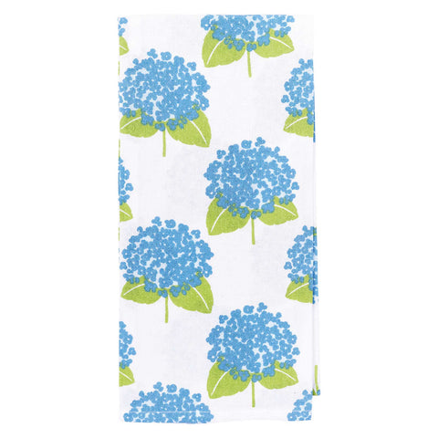 Hydrangea Cotton Kitchen Towel (Set Of 3)