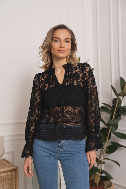 Bohemian Lace Blouse