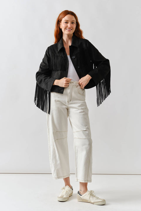 Sadie SUEDE FRINGE JACKET