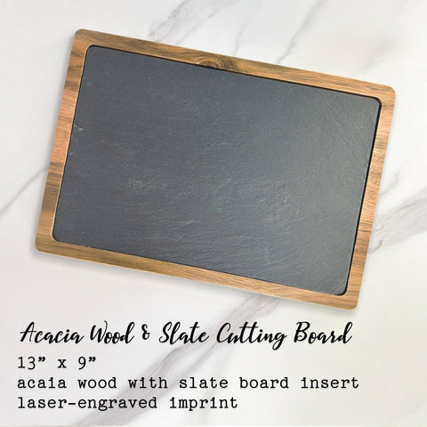 Home City & State - Custom Slate Serving Board