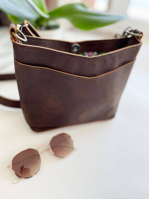 Hunter Handmade Leather Crossbody
