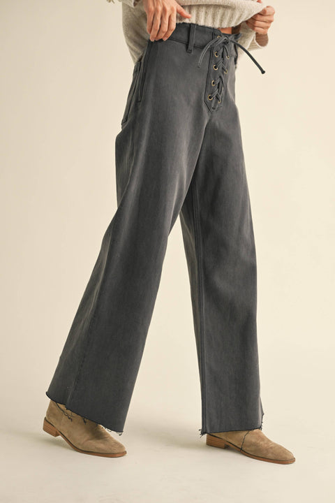 The Jenna Lace-Up Pant