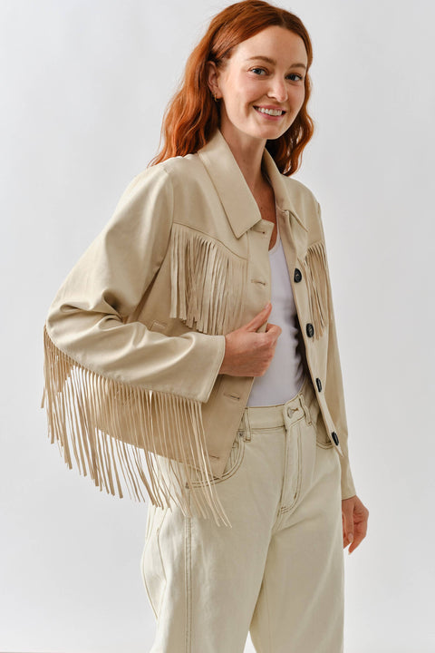 Sadie SUEDE FRINGE JACKET