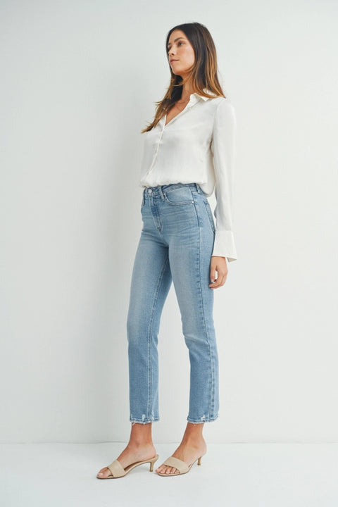 The Leilani Straight Leg By Just Black Denim