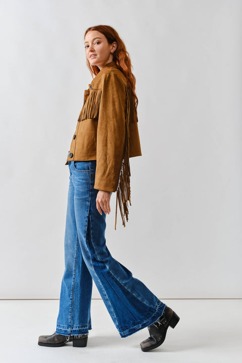 Sadie SUEDE FRINGE JACKET