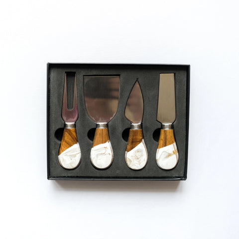 Resin Coated Cheese Knife Set