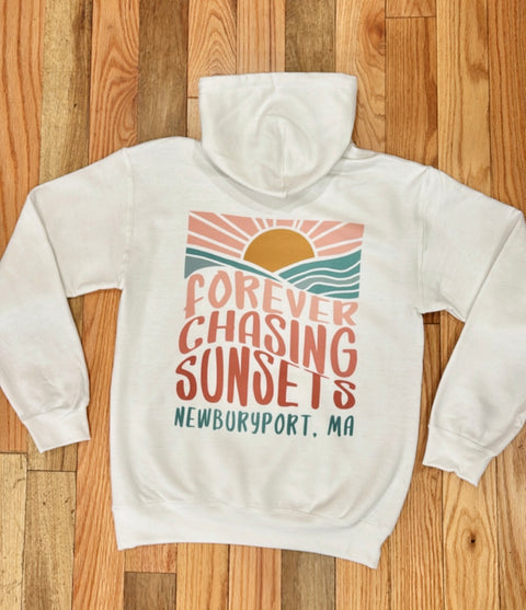 Forever Chasing Sunsets Newburyport Hoodie