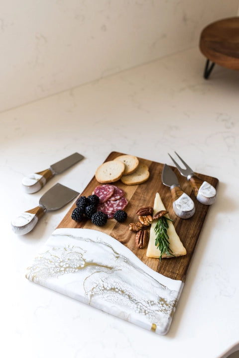 Resin Coated Cheese Knife Set