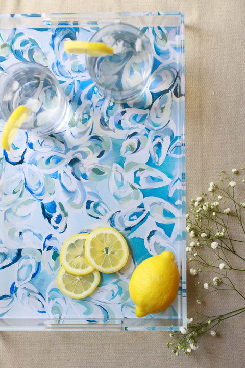 Acrylic Tray - Large, Atlantic Reef