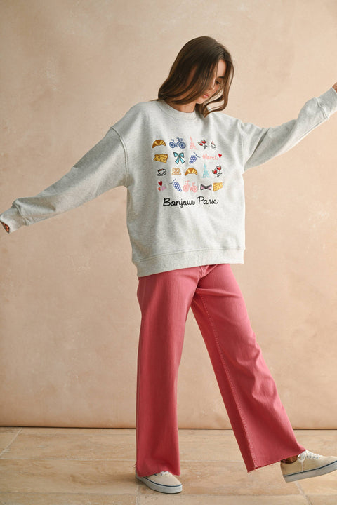 BONJOUR SWEATSHIRT