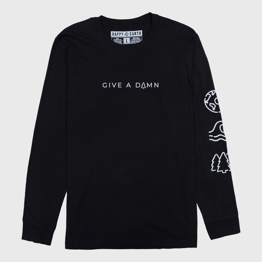 Give a Damn Men's + Women's Organic T-Shirt