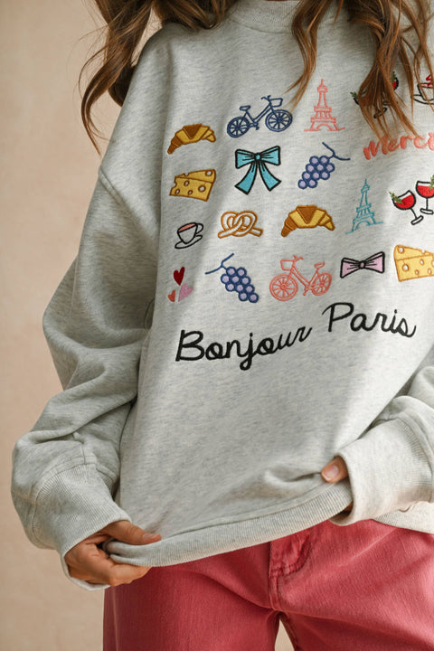 BONJOUR SWEATSHIRT