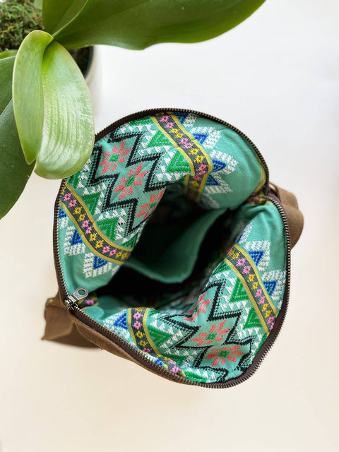 Aliza Handmade Full Grain Leather Boho Everyday Crossbody