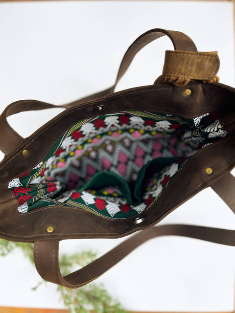 Ada Handmade Fringe Leather Bag