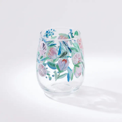 Kim Hovell Wine Glass