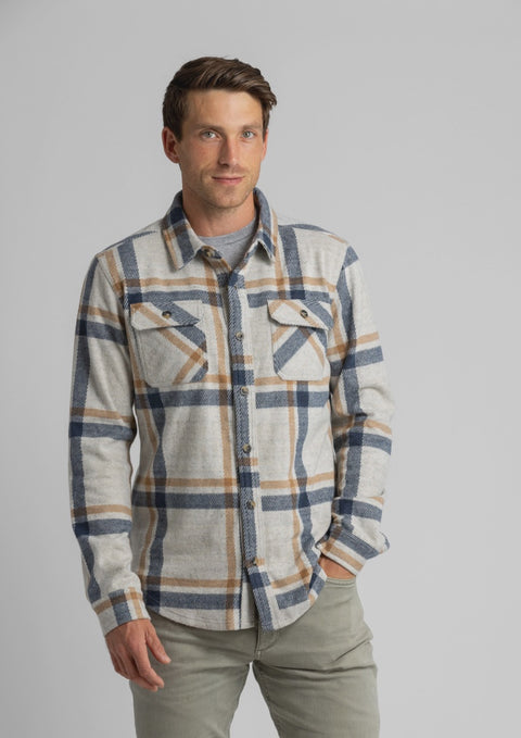 Men's Lichen Stretch Flannel Button Shirt