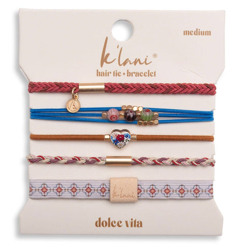 "Dolce Vita" Hair Tie Bracelets